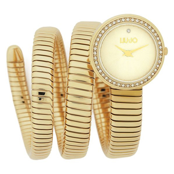 Orologio Donna Liu Jo Fashion Twist TLJ1652 – Acciaio Gold con Bracciale Tubogas a Tre Giri