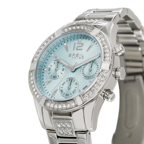 Breil C’EST CHIC EW0725 – Cronografo Donna con Cristalli e Quadrante Ice Blue
