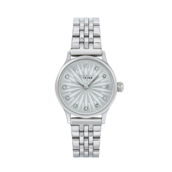 Breil MELODIE EW0768 – Orologio Donna Solo Tempo con Cristalli e Quadrante Silver