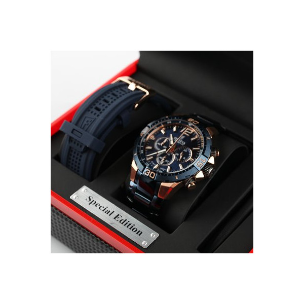 Festina Orologio Uomo Cronografo Quarzo Con Cinturino In Acciaio Inox | Modello F20524/1 | Eleganza Sportiva