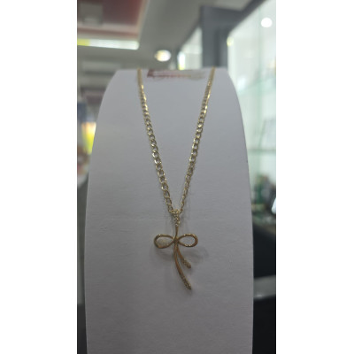 Collana con croce 750