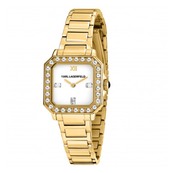 Orologio Donna Karl Lagerfeld R0553102501 – Square Classics (Gold & Nero)