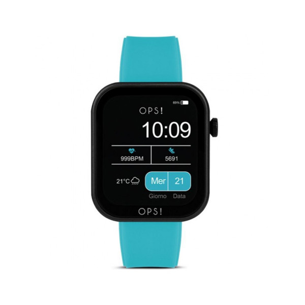 Smartwatch OPS! Active Call Multifunzione Verde Acqua – Codice OPS-SW-36