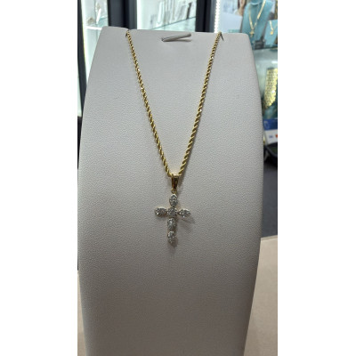 Collana  con funetta in oro...