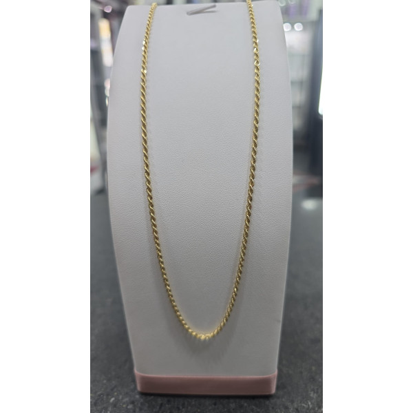 Collana Fune in Oro 750 millesimi – Lunghezza 60 cm