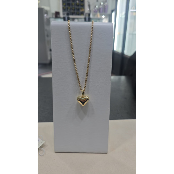 Collana con Ciondolo Cuore 750 millesimi Oro 750