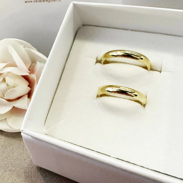 Fede Modificata 10gr Anniversario 25° Oro 750 Millesimi Elegante e Raffinata