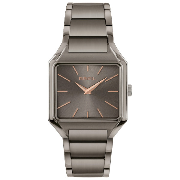 Orologio Donna Breil The B TW1930 Solo Tempo 33x32mm Acciaio Color Titanium