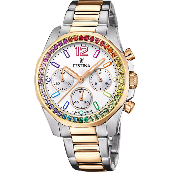 Orologio Cronografo da Donna Festina Rainbow F20608/2