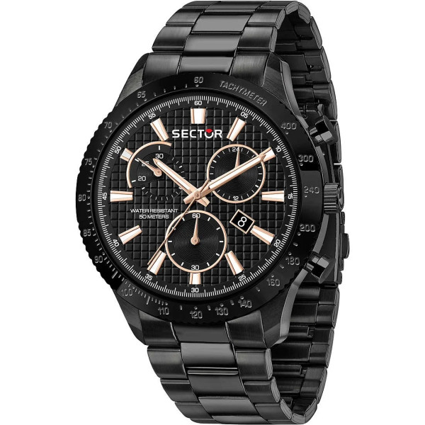 ologio Uomo Sector 270 R3273778001 Cronografo - Acciaio Silver & Quadrante Blu Sportivo