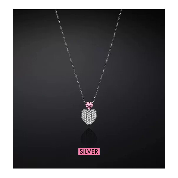 Collana Cuori Silver Pink Chiara Ferragni J19AXD12