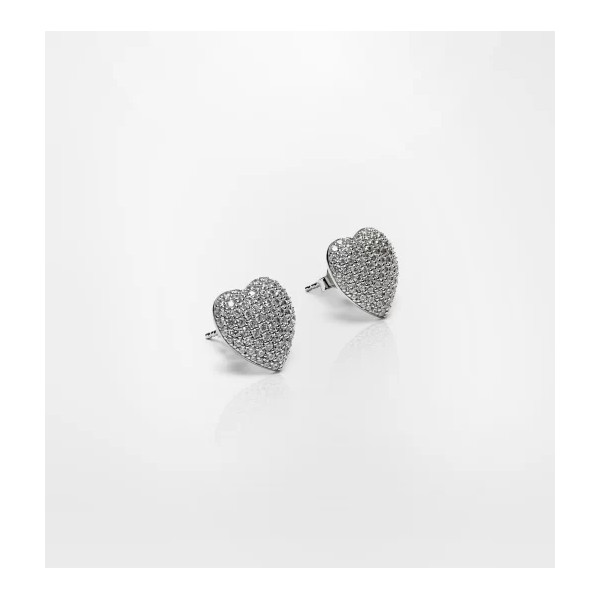 Orecchini Chiara Ferragni Silver Cuore Pavé J19AXD22 – Romantici e Luminosi in Argento 925