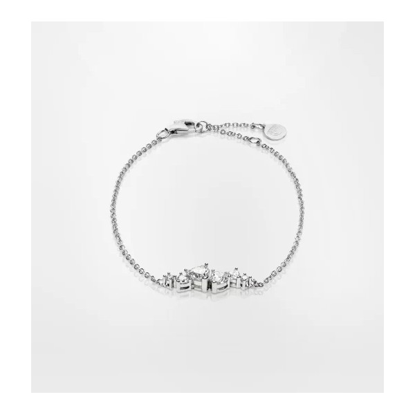 Bracciale Chiara Ferragni Silver Collection J19AXD21 – Eleganza in Argento 925 con Zirconi Bianchi