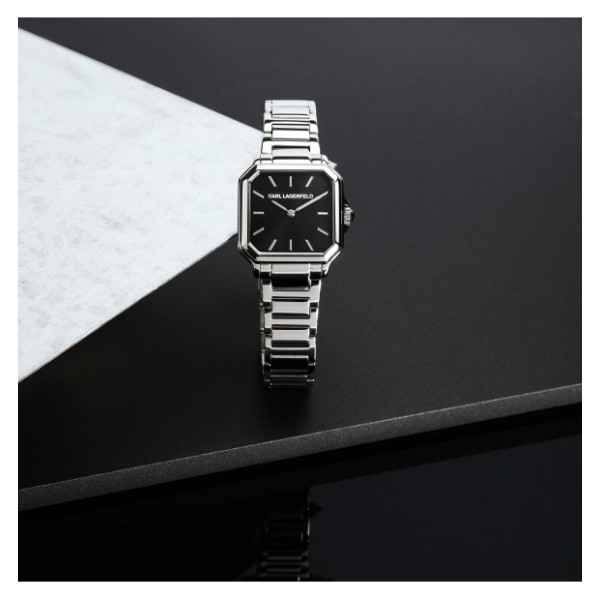 Orologio Donna Karl Lagerfeld Square Classics R0553102507 – Eleganza Quadrata in Acciaio